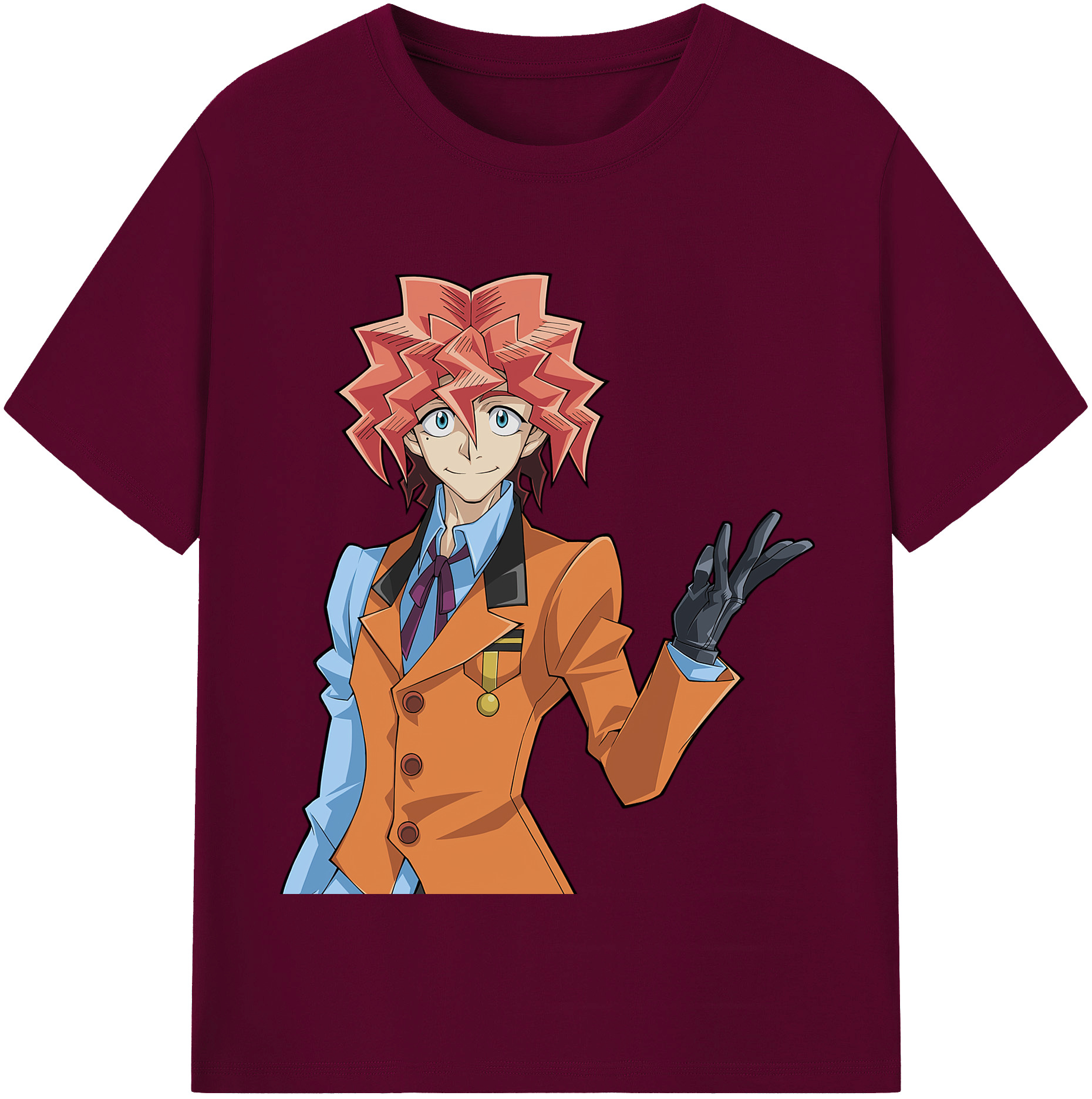 （画像用） 遊☆戯☆王 Yu-Gi-Oh! レディースカジュアルプリントTシャツ（綿100％）